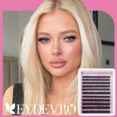 EYDEVRO 10-16mm mixed-length lashes tailor to eye shape and style