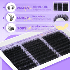 EYDEVRO 300-pcs pack offers ample layering options