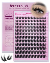 EYDEVRO Bunny Lash Clusters create a wide-eyed look with feather-light comfort.