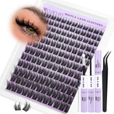EYDEVRO Manga Lash Clusters Kit packaging highlights premium lashes for anime-inspired enhancement.