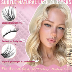 EYDEVRO soft-band lashes with luxury synthetic fibers for lightweight, all-day comfort.