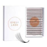 Eyesy Lash 448 Narrow Promade Fans tray shown for quick pickup and dramatic volume.