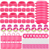 EYNDYN Rose-Red headbands offer soft comfort for a chic sleepover look