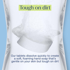 Fab Tab tablet refills in assorted scents for gentle cleansing.