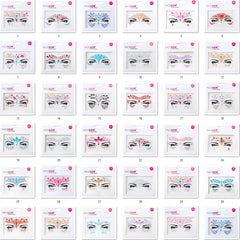 FACEGEM LONDON 32pcs face gems random-designs sparkle for festive looks with easy application