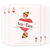 FACETORY Ace That Face Mask packaging shown for easy at home skincare.
