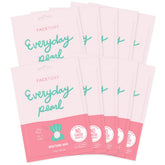 FACETORY Everyday Pearl sheet mask close-up for brightening and hydration