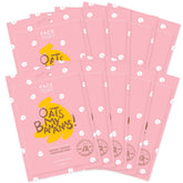 FACETORY Oats My Bananas calming sheet mask with oats extract for hydration and redness relief.