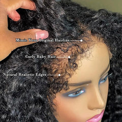 FACMOOD pre plucked baby hair creates a believable natural look