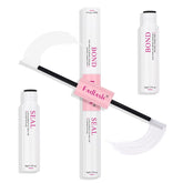 FADLASH lash bond with spiral brush for precise, even application and long-lasting hold.