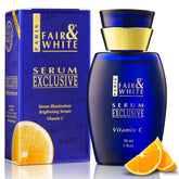 Fair & White Exclusive Vitamin C Serum bottle front view for radiant skincare