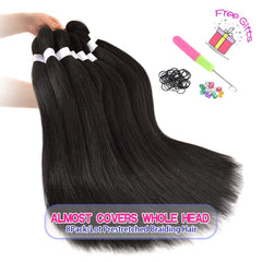 Fairise perm yaki texture #1B blends naturally with various styles.