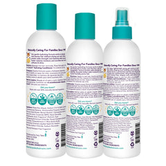 Fairy Tales Curly Q conditioner bottle dispensing to smooth tangles