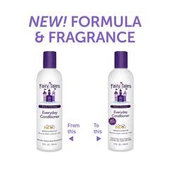 Fairy Tales Daily Cleanse bottle cap open highlights easy access for kids during bath time.