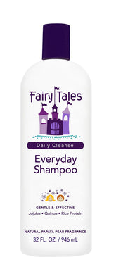 Fairy Tales Daily Cleanse bottle pour shows gentle daily cleansing for kids.