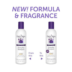 Fairy Tales Daily Cleanse close-up highlighting naturally derived ingredients for soft hair
