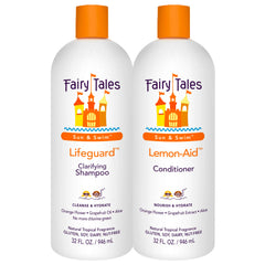 Fairy Tales Swim Shampoo bottle pour for easy, kid-friendly use.