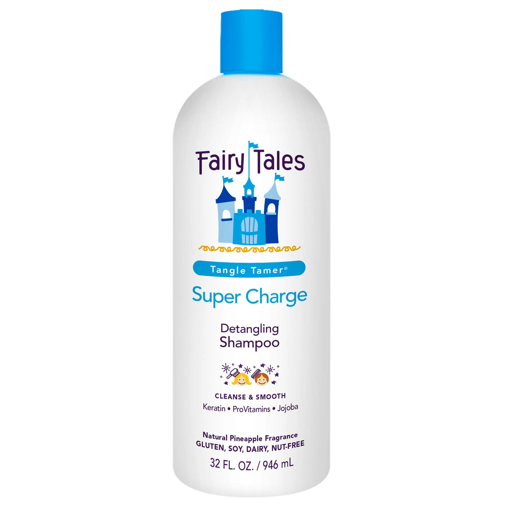Fairy Tales Tangle Tamer bottle ready for gentle detangling and smooth hair