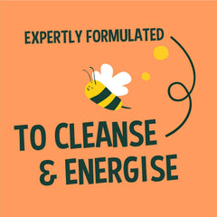 Faith In Nature grapefruit orange body wash label highlights natural ingredients