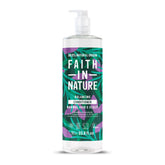 Faith in Nature natural conditioner lavender bottle showing calming scent and nourishing care.