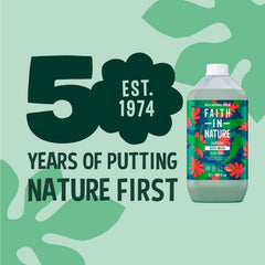 Faith in Nature aloe vera ingredients close-up, organic aloe for soothing skin.