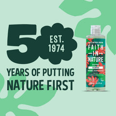 Faith in Nature Rejuvenating Aloe Vera Shampoo with pump for easy, mess-free application
