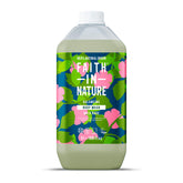 FAITH IN NATURE Wild Rose body wash bottle for gentle cleansing