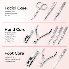 FAMILIFE nail clippers and cuticle nippers for precise grooming