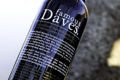 Famous Dave's Tanner unisex packaging emphasizes versatile use for all genders.
