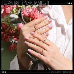 Fandamei 7g nail glue with applicator demonstrates quick precise bonding