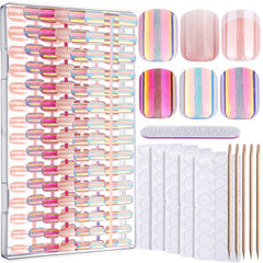Fandamei chrome cat eye nails with mirror finish for bold styling