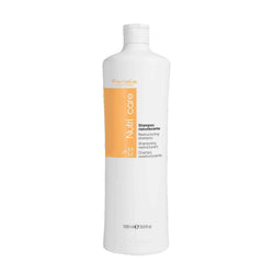 Fanola Nutri Care Restructuring Shampoo bottle for multicolor hair delivers moisture and detangling ease