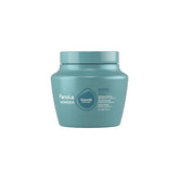 Fanola Smoothing Curly Hair Mask bottle shown for frizz control and deep conditioning