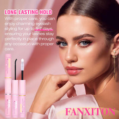 Fanxiton fast-drying glue minimizes clumps for clean lashes.