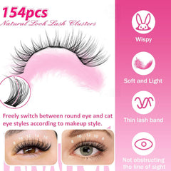 FANXITON precision eyelash tweezers designed for safe precise application.