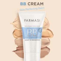 FARMASi BB Cream hand swatch shows buildable coverage.