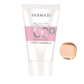 FARMASi CC Color Control Cream tube dispensing for quick even tone on acne-prone skin.