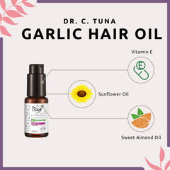 FARMASi Dr. C. Tuna Garlic Oil provides a soft shine to hair.