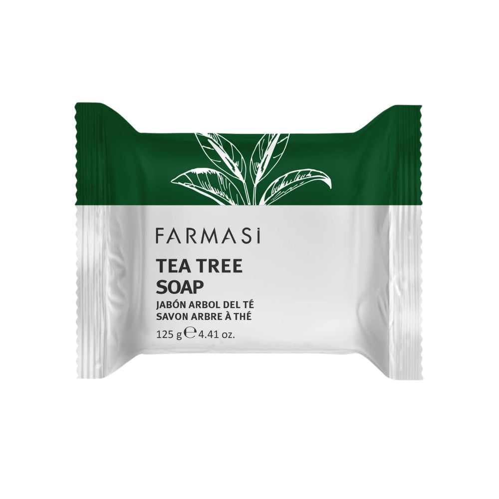 FARMASi Dr. C. Tuna Tea Tree Soap bar closeup for refreshing daily cleansing.