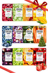 FARMSKIN Organic Face Mask hydration emphasizes plump, refreshed skin.