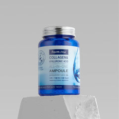 FarmStay Collagen and Hyaluronic All-in-One Ampoule serum dropper enables precise application.