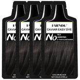 Farndu black hair dye bottle for easy at home coloring and convenience