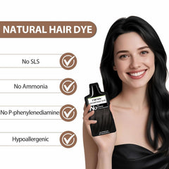 Farndu dye being applied to dry hair for efficient coloring