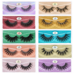 Farred lashes 10-styles assortment in display boxes for easy gifting.