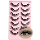 FARRED Natural Lashes Cat Eye lashes offer bright fluttery definition for daily wear.