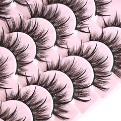 Farred Wispy Lashes soft feather fibers for delicate, fluttery motion.