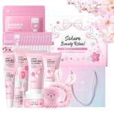 Fashion Base Sakura Skincare Set box with gift-ready packaging.
