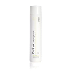 Fatboy Hair bottle shows sunflower petal extract for shaft protection