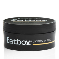 Fatboy Honey Putty bottle close-up shows lightweight hold for flexible styling.