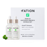 Fation NOSCA9 serum bottle front highlights calming, hydrating formula for sensitive skin